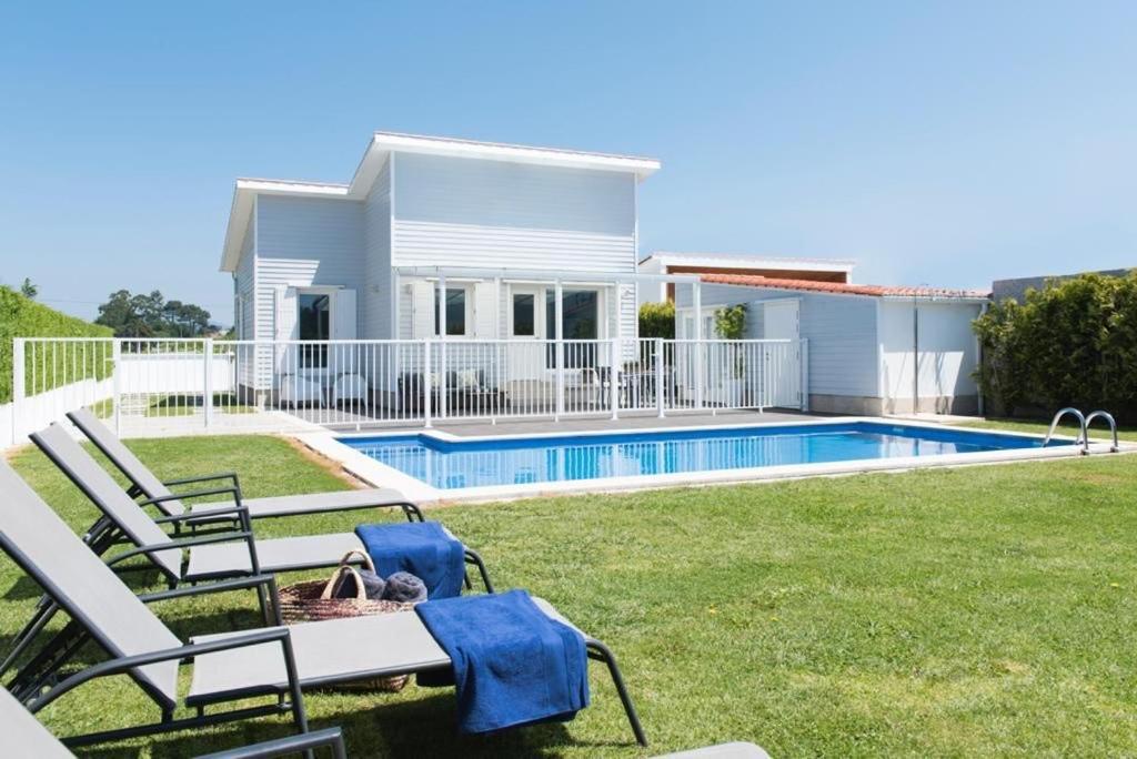 A Casa Da Pereira Villa Ribadumia Buitenkant foto